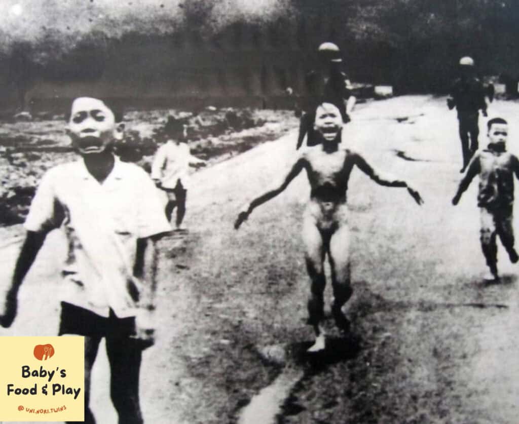 越戰中極具反戰象徵意義的攝影作品 Kim Phuc Napalm Girl （中文：金福女孩）