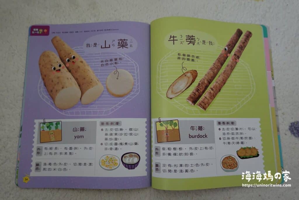團購|康軒學習雜誌完整介紹 + 獨家加碼贈品 山藥和牛蒡的不同